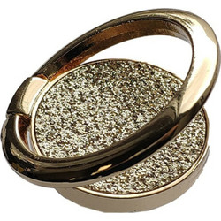 Pop Socket Ring Stand Glitter Holder Για Smartphone Χρυσό