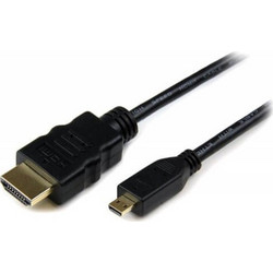 Detech Καλώδιο HDMI 2.0 HDMI Male to Micro HDMI Male 1.5m Black