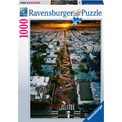 Puzzle Ravensburger San Francisco Lombard Street 1000 Κομμάτια