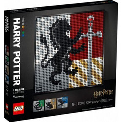 Lego Art Harry Potter Θυρεοί Του Χόγκουαρτς για 18+ Ετών 31201