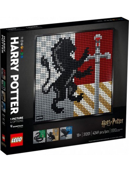 Lego Art Harry Potter Θυρεοί Του Χόγκουαρτς για 18+ Ετών 31201
