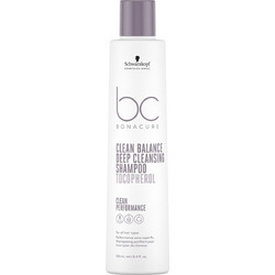 Schwarzkopf Professional BC Bonacure Clean Balance Deep Cleansing Tocopherol Σαμπουάν για Επανόρθωση 250ml
