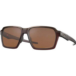 Oakley Parlay OO 4143 06 Ανδρικά Γυαλιά Ηλίου Τετράγωνα Κοκάλινα Καφέ με Καφέ Καθρέπτης Φακό