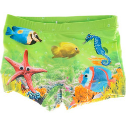 Losan Under The Sea Παιδικό Μαγιό Boxer για Αγόρι Lime 115-4007AL