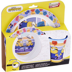 Stor Παιδικό Σετ Φαγητού Minions 3τμχ