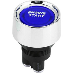 Μπουτόν εκκίνησης αυτοκινήτου Engine Start Stop OEM - Μπλε