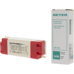 LD24P-24 Τροφοδοτικό 24W 24V DC 1A IP40 GEYER