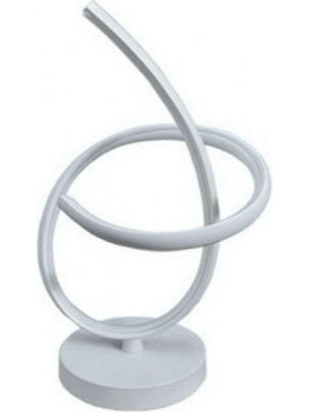 Φωτιστικό Επιτραπέζιο Giove/LB 2475 Φ18x40,5cm 26W White Sikrea Αλουμίνιο,Ακρυλικό