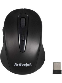 ActiveJet Amy-213 Ασύρματο Mini Ποντίκι Black