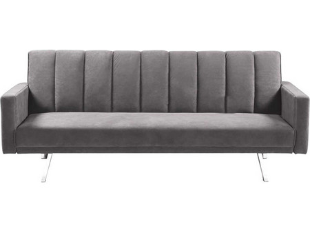 Woodwell Hit Τριθέσιος Καναπές Κρεβάτι Γκρι 253x152x70cm Ε9441,1