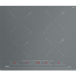 Teka IZC 64630 SM MST Stone Grey Glass Επαγωγική Εστία Αυτόνομη με Λειτουργία Κλειδώματος 60x51cm