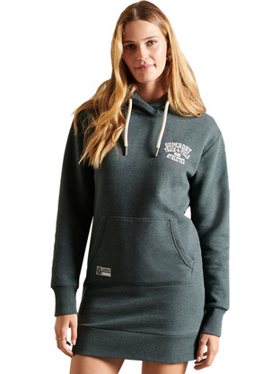 Superdry Mini Καθημερινό Φόρεμα Κυπαρισσί W8011083A-YMM