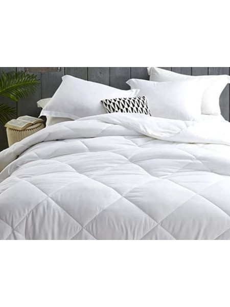Γαρύφαλλο Πάπλωμα Υπέρδιπλο 220x240 Microfiber Λευκό