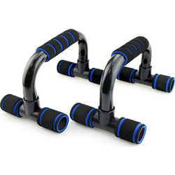 Χειρολαβές για push-ups GYM-0007, 2τμχ, μαύρες