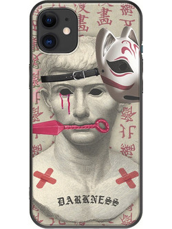 Θήκη Darkness iPhone 11 Black TPU (Μαύρη Σιλικόνη)