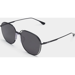 Bolon BL7155 C10 Γυναικεία Γυαλιά Ηλίου Aviator Μεταλλικά Μαύρα με Μαύρο Polarized Φακό
