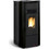 La Nordica Giusy Evo Black Σόμπα Pellet Αερόθερμη 7kW