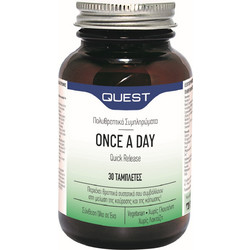 Quest Once A Day Quick Release 30 Ταμπλέτες
