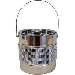 Παγοδοχείο Με Καπάκι 014.KG0609 16x16cm Inox Μέταλλο
