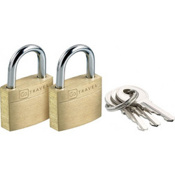 Κλειδαριά Ασφαλείας 2 τεμάχια - Case Lock Twin Go Travel