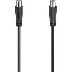Hama Καλώδιο Κεραίας Coax Male to Coax Female 3m Black 205053