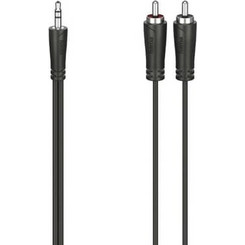 Καλώδιο Ήχου Hama 205109 RCA male σε 3.5mm Jack male - 0.75 m