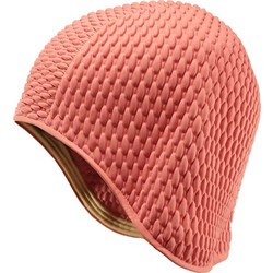 Σκουφάκι θάλασσας ροζ γκοφρέ Ladies Swimming Cap Pink