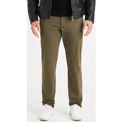 Celio Ανδρικό Παντελόνι Chino Ελαστικό Κανονική Εφαρμογή Χακί TOCHARLES