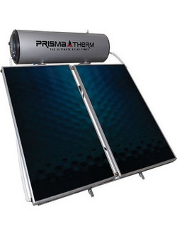 Prismatherm VF-300 Ηλιακός Θερμοσίφωνας 300lt 4m² Glass Τριπλής Ενέργειας