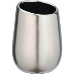 Wenko Επιτραπέζια Κεραμική Ποτηροθήκη, Chrome Matt, 250ml, Badi - 241371121