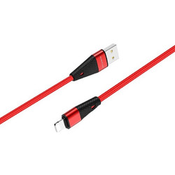 Hoco USB-A to Lightning Cable 1.2m Red BU10