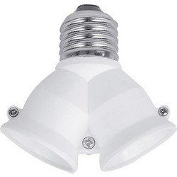 LAMP ADAPTER E27 TO 2XE27 - 99198
