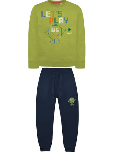 Energiers Παιδικό Σετ Φόρμας Navy Μπλε Lime 12-122170-0