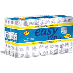 Easy Pants Medium Πάνες Βρακάκι Ακράτειας 20τμχ