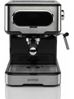 Gorenje ESCM15DBK Μηχανή Espresso 1100W 15bar