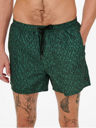 Ανδρικό μαγιό ONSTED SWIM STRIPE PRINT GW 22021835