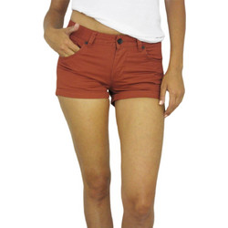 Wesc γυναικείο σορτσάκι Roxanne κεραμιδί 131we-00095