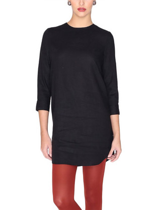 Pepaloves Winona Mini Καθημερινό Φόρεμα Μαύρο 108964