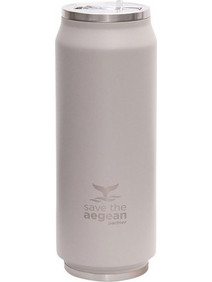 Estia Travel Cup Save The Aegean Taupe 500ml