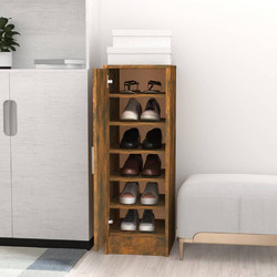 vidaXL Παπουτσοθήκη Ξύλινη Δρυς Μ35xΠ32xΥ92cm 816017