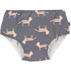 Laessig Uni SS22 Tiger Βρεφικό Μαγιό Πάνα Σλιπ για Αγόρι Ανθρακί 1431002262