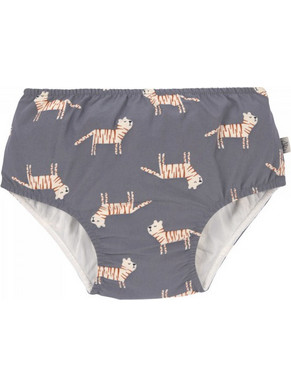 Laessig Uni SS22 Tiger Βρεφικό Μαγιό Πάνα Σλιπ για Αγόρι Ανθρακί 1431002262
