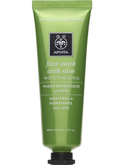 Apivita Aloe Moisturising Κρεμώδης Μάσκα Προσώπου για Ενυδάτωση με Αλόη 50ml