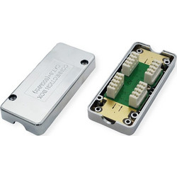 Value STP LSA Cat.6a Network Junction Box Silver 21.99.3049-25