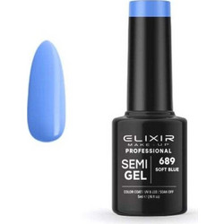 Elixir Semigel 689 Ημιμόνιμο Βερνίκι Νυχιών 5ml