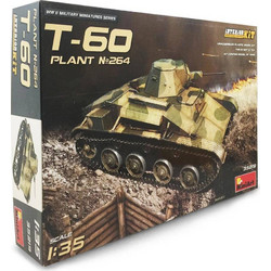 MiniArt T-60 Plant 264 Stalingrad Συναρμολογούμενο Πλαστικό Μοντέλο Τανκ 1:35