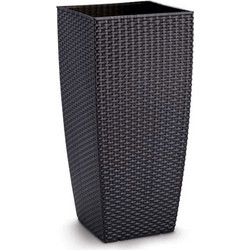 Mastershop Natura Κασπώ Anthracite 36x36x66cm