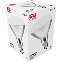 Avide Infra Bulb E27 150W Clear - (ASIR27-150W-C)