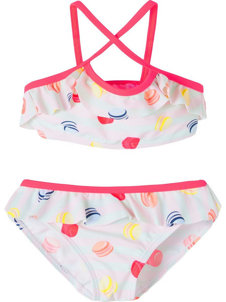 Name It Παιδικό Μαγιό Bikini Set για Κορίτσι Λευκό 13199648