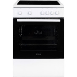 Davoline DAC 600 WH Κουζίνα Ηλεκτρική 72lt με Κεραμικές Εστίες 60cm